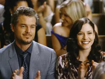 Eric Dane y Chyler Leigh en la temporada 5 de Anatomía de Grey Eric Dane y Chyler Leigh en la temporada 5 de Anatomía de Grey