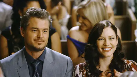 Eric Dane y Chyler Leigh en la temporada 5 de Anatomía de Grey Eric Dane y Chyler Leigh en la temporada 5 de Anatomía de Grey