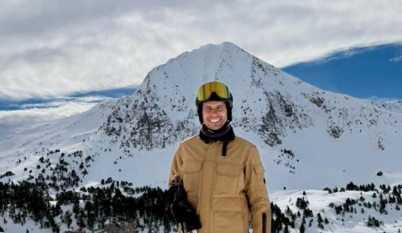 La foto de Rafa Nadal en Baqueira Beret