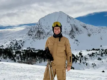 La foto de Rafa Nadal en Baqueira Beret La foto de Rafa Nadal en Baqueira Beret