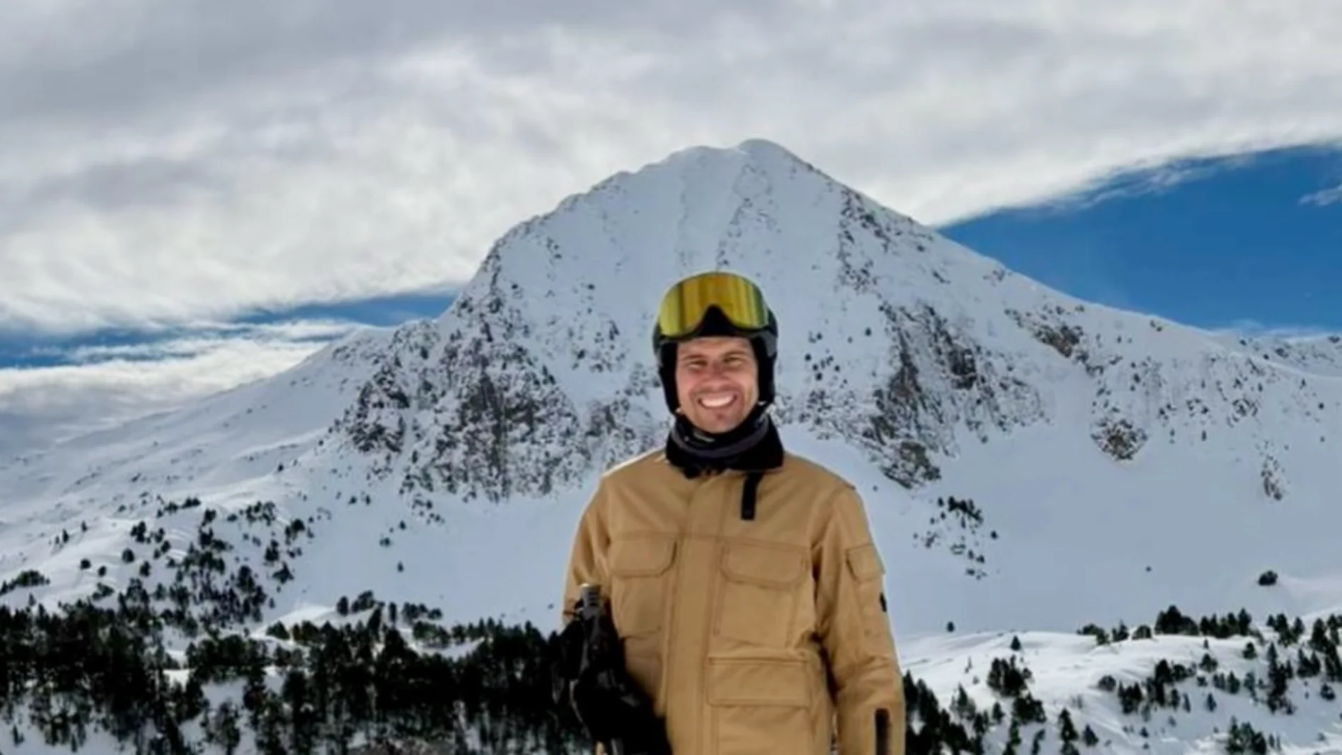 La foto de Rafa Nadal en Baqueira Beret La foto de Rafa Nadal en Baqueira Beret