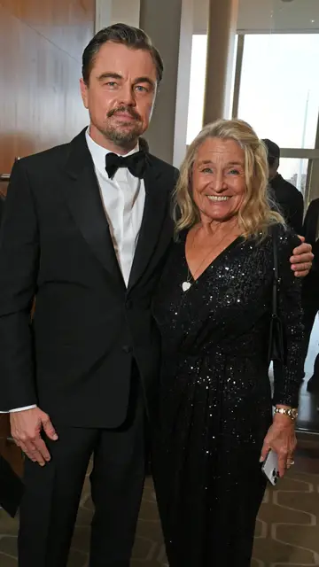 Leonadro DiCaprio y su madre en los BAFTA 2026 Leonadro DiCaprio y su madre en los BAFTA 2026