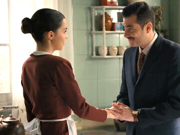 Avance del pr&oacute;ximo cap&iacute;tulo de Sue&ntilde;os de libertad: Manuela se da cuenta de la complicidad entre Paula y Tasio