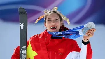 Eileen Gu gana un oro y dos platas en los Juegos Olímpicos de Invierno Eileen Gu gana un oro y dos platas en los Juegos Olímpicos de Invierno