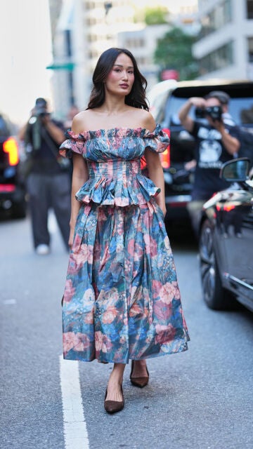 Vestido con estampado floral