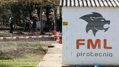 Empresa pirotécnica en Bergüenda, en la localidad alavesa de Lantarón Empresa pirotécnica en Bergüenda, en la localidad alavesa de Lantarón