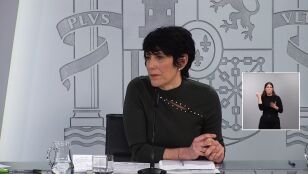 Elma Saiz en el Congreso de Ministros