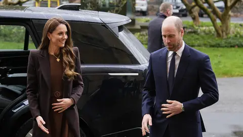 El príncipe Guillermo de Inglaterra y Kate Middleton este año 2026 El príncipe Guillermo de Inglaterra y Kate Middleton este año 2026
