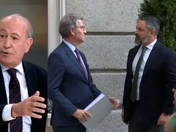 Nicolás Redondo cree que los pactos PP-VOX son casi imposibles. Nicolás Redondo cree que los pactos PP-VOX son casi imposibles.