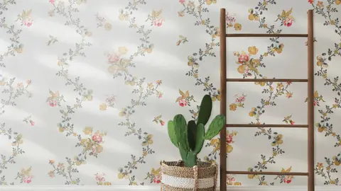 Hogar con papel pintado Hogar con papel pintado