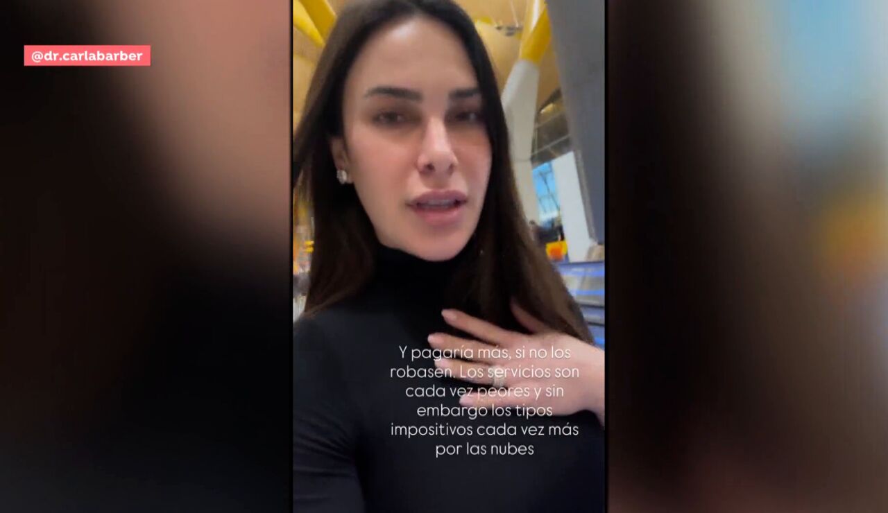 Carla Barber siembra la pol&eacute;mica con un nuevo v&iacute;deo.