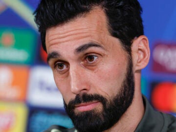 &Aacute;lvaro Arbeloa en rueda de prensa