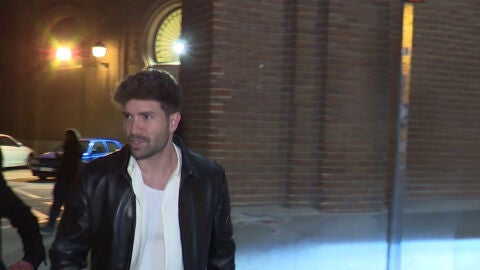 Pablo Alborán a la salida de su último concierto