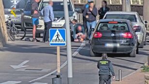 La Guardia Civil salva la vida a un ciclista en Melilla