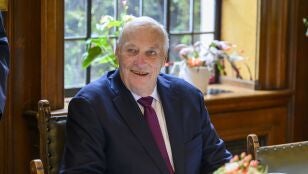 Imagen de archivo del rey de Noruega