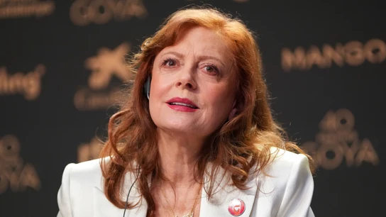 Susan Sarandon en la conferencia de prensa previa a los Goya 2026 Susan Sarandon en la conferencia de prensa previa a los Goya 2026
