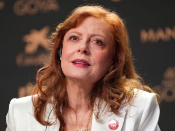 Susan Sarandon en la conferencia de prensa previa a los Goya 2026
