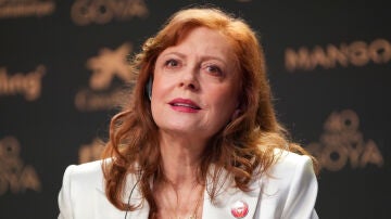 Susan Sarandon en la conferencia de prensa previa a los Goya 2026