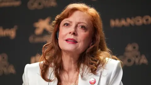 Susan Sarandon en la conferencia de prensa previa a los Goya 2026 Susan Sarandon en la conferencia de prensa previa a los Goya 2026