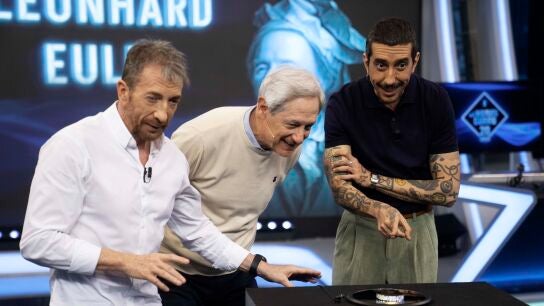 Marron deja boquiabierto a Josema Yuste con su disco de Euler: "Es muy bonito"
