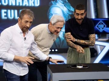 Marron deja boquiabierto a Josema Yuste con su disco de Euler: "Es muy bonito"