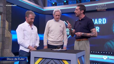 Marron deja boquiabierto a Josema Yuste con su disco de Euler: "Es muy bonito"