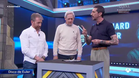 Marron deja boquiabierto a Josema Yuste con su disco de Euler: "Es muy bonito" Marron deja boquiabierto a Josema Yuste con su disco de Euler: "Es muy bonito"