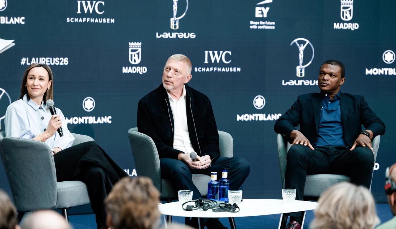 Boris Becker, en la presentación de los nominados a los Premios Laureus del Deporte en Madrid