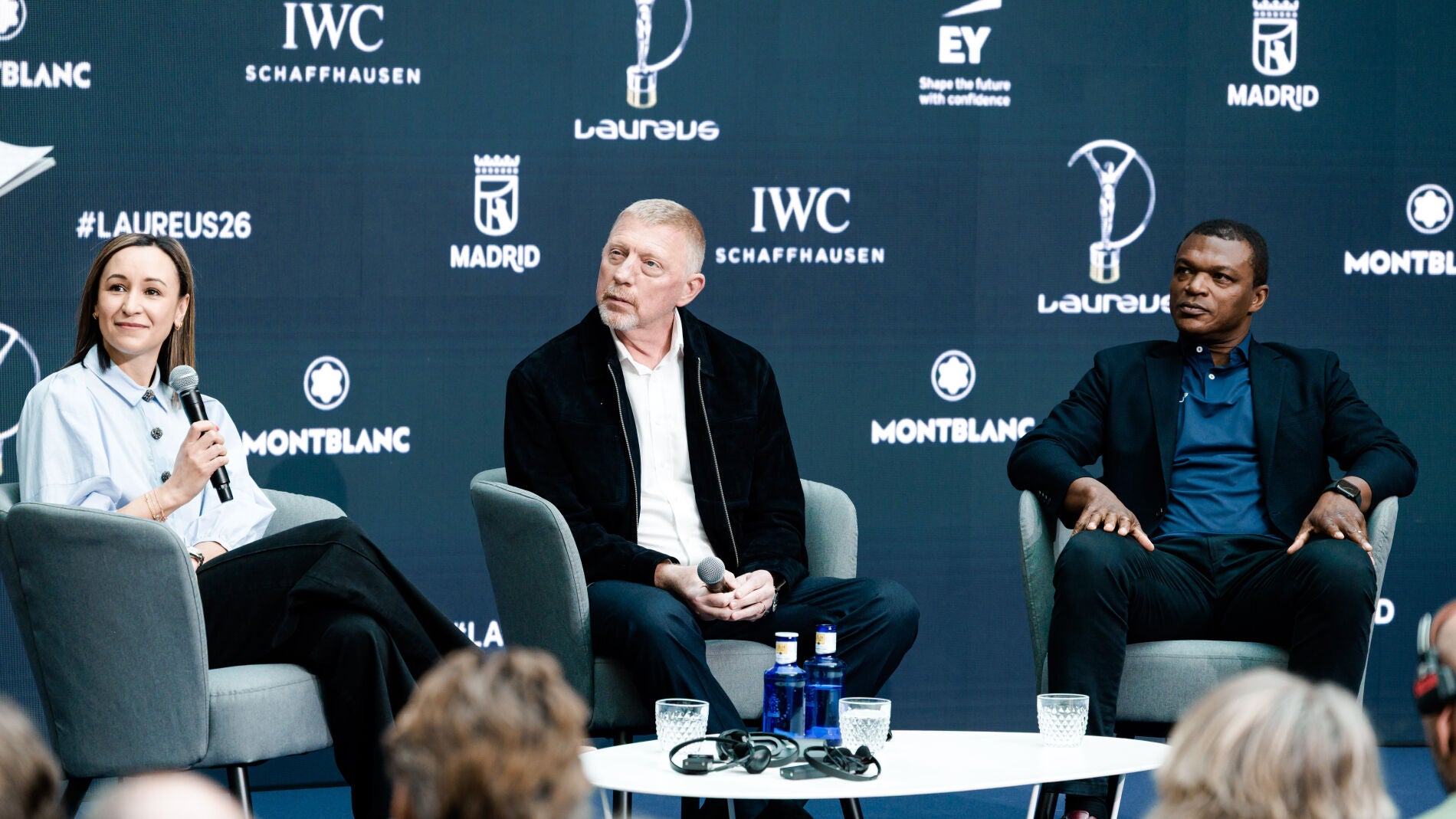 Boris Becker, en la presentaci&oacute;n de los nominados a los Premios Laureus del Deporte en Madrid