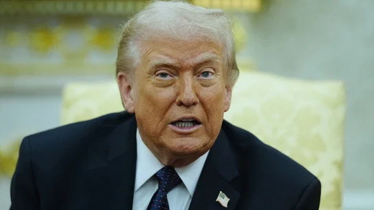 Donald Trump, tras reunirse con Merz Donald Trump, tras reunirse con Merz