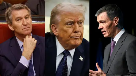 Las amenazas de Trump a España desatan un choque político entre el Gobierno y la oposición Las amenazas de Trump a España desatan un choque político entre el Gobierno y la oposición