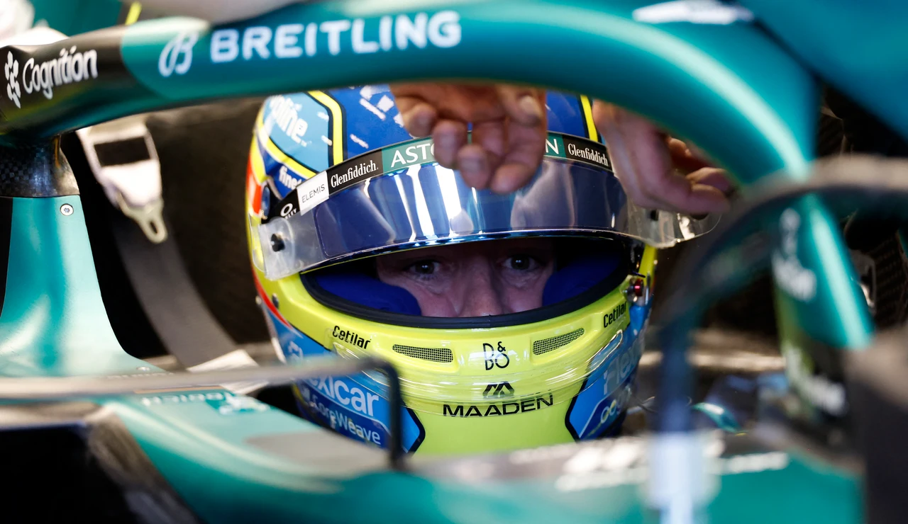 Fernando Alonso en el GP de Australia