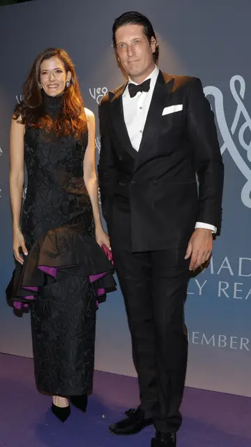 Luis Medina y Clara Caruana ante las cámaras Luis Medina y Clara Caruana ante las cámaras