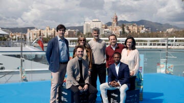 El equipo de Viaje al pa&iacute;s de los blancos en el Festival de M&aacute;laga