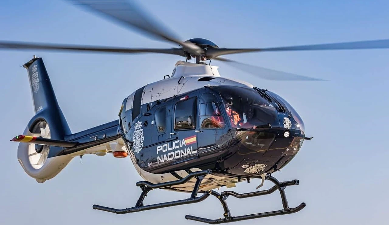 Helicóptero de la Policía Nacional