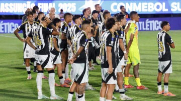 Los jugadores del Atl&eacute;tico Mineiro en una foto de archivo
