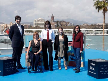 El equipo de Todos los colores en el Festival de M&aacute;laga