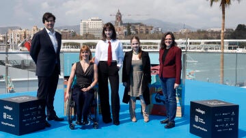 El equipo de Todos los colores en el Festival de M&aacute;laga