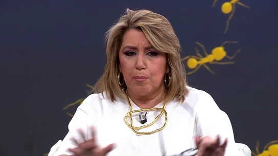 Susana Díaz en Espejo Público. Susana Díaz en Espejo Público.