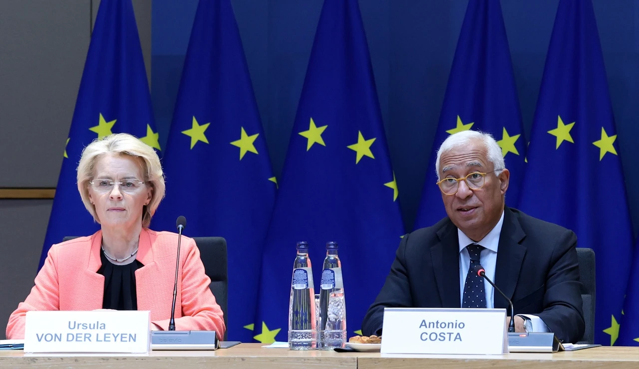 Ursula Von der Leyen y Antonio Costa