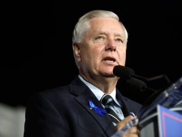 Imagen de archivo del senador republicano Lindsey Graham