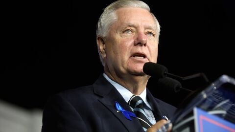 Imagen de archivo del senador republicano Lindsey Graham
