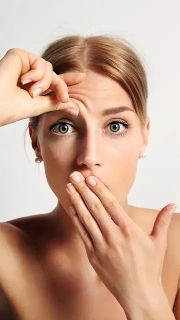 Arrugas en la frente Arrugas en la frente