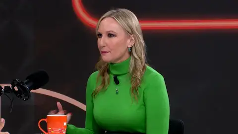 Periodista española que pregunta a Trump. Periodista española que pregunta a Trump.