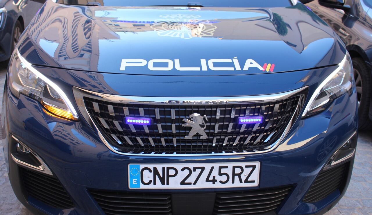 Coche Polic&iacute;a Nacional.