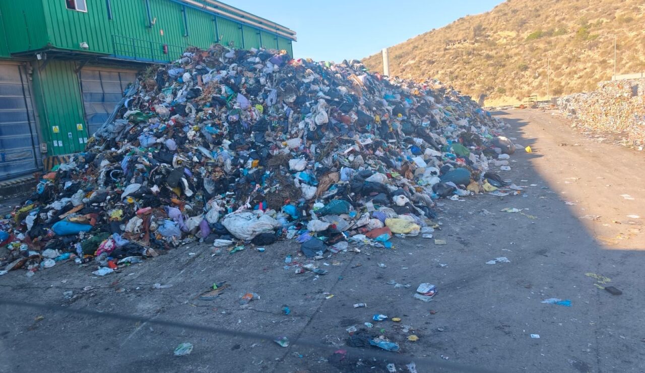 Imagen de archivo de una planta de reciclaje