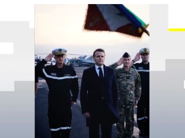 Macron, ante la guerra.