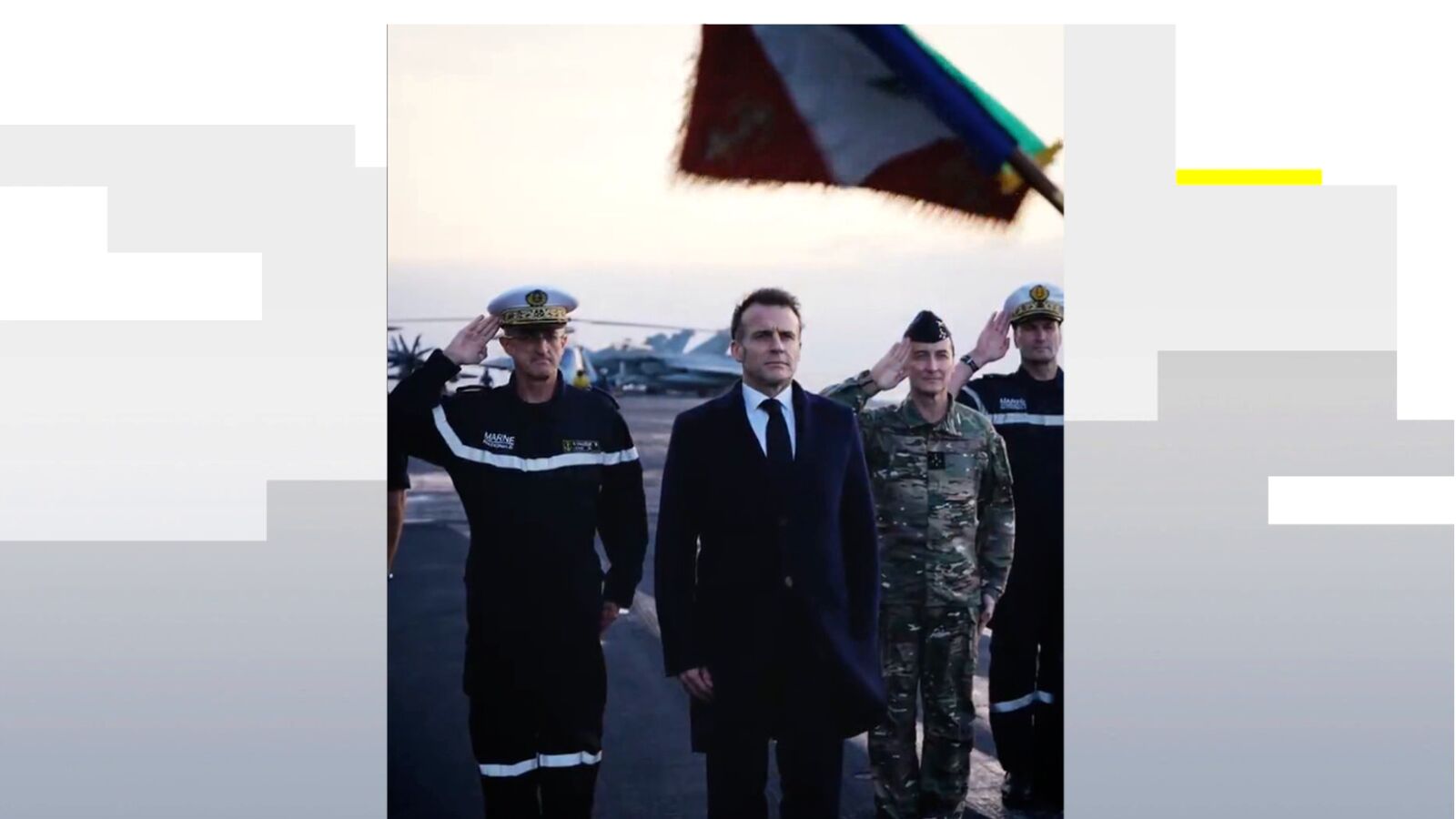 El vídeo más patriótico del ejército de Francia que Macron ha compartido en sus redes como si fuera un videoclip