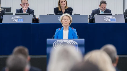 Von der Leyen dice ahora que la UE "siempre defenderá" el orden internacional Von der Leyen dice ahora que la UE "siempre defenderá" el orden internacional