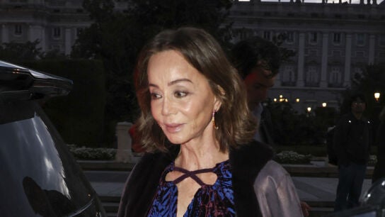 Isabel Preysler, en el Teatro Real en Madrid